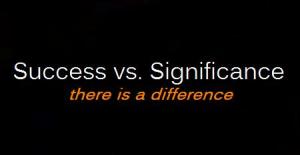 Success-vs-Significance